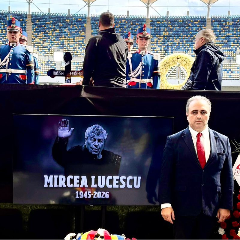 Ural Aküzüm, Lucescu'nun cenaze: ve anma törenlerine katıldı