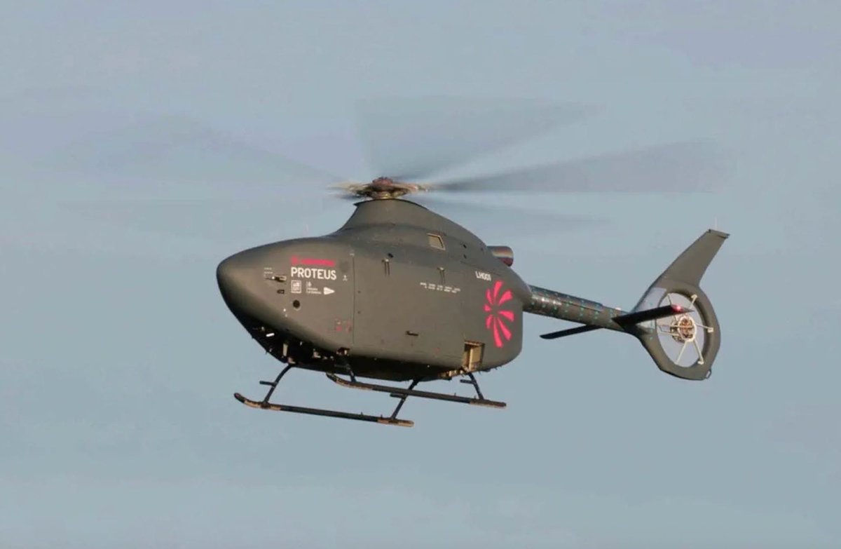 Sikorsky'nin insansız Black Hawk'ının tanıtımının ardından, Avrupa'daki rakip Leonardo yeni uzaktan kumandalı helikopterini uçurdu.