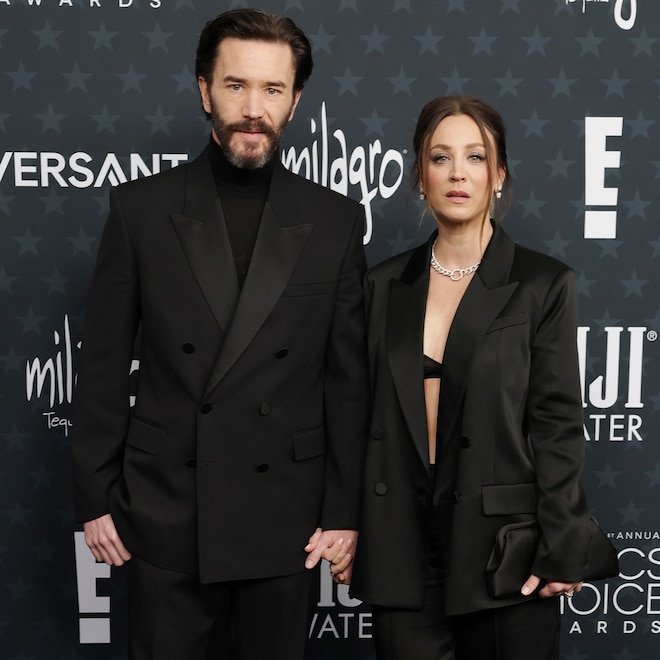 Kaley Cuoco ve Tom Pelphrey, Critics Choice Ödül Töreni'ni Romantik Bir Geceye Dönüştürdü