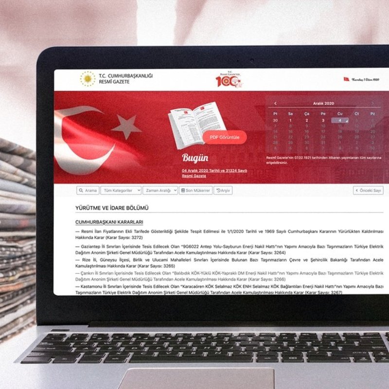 "Bütçeye Dair Yasa Resmi Gazete'de Yayımlandı"