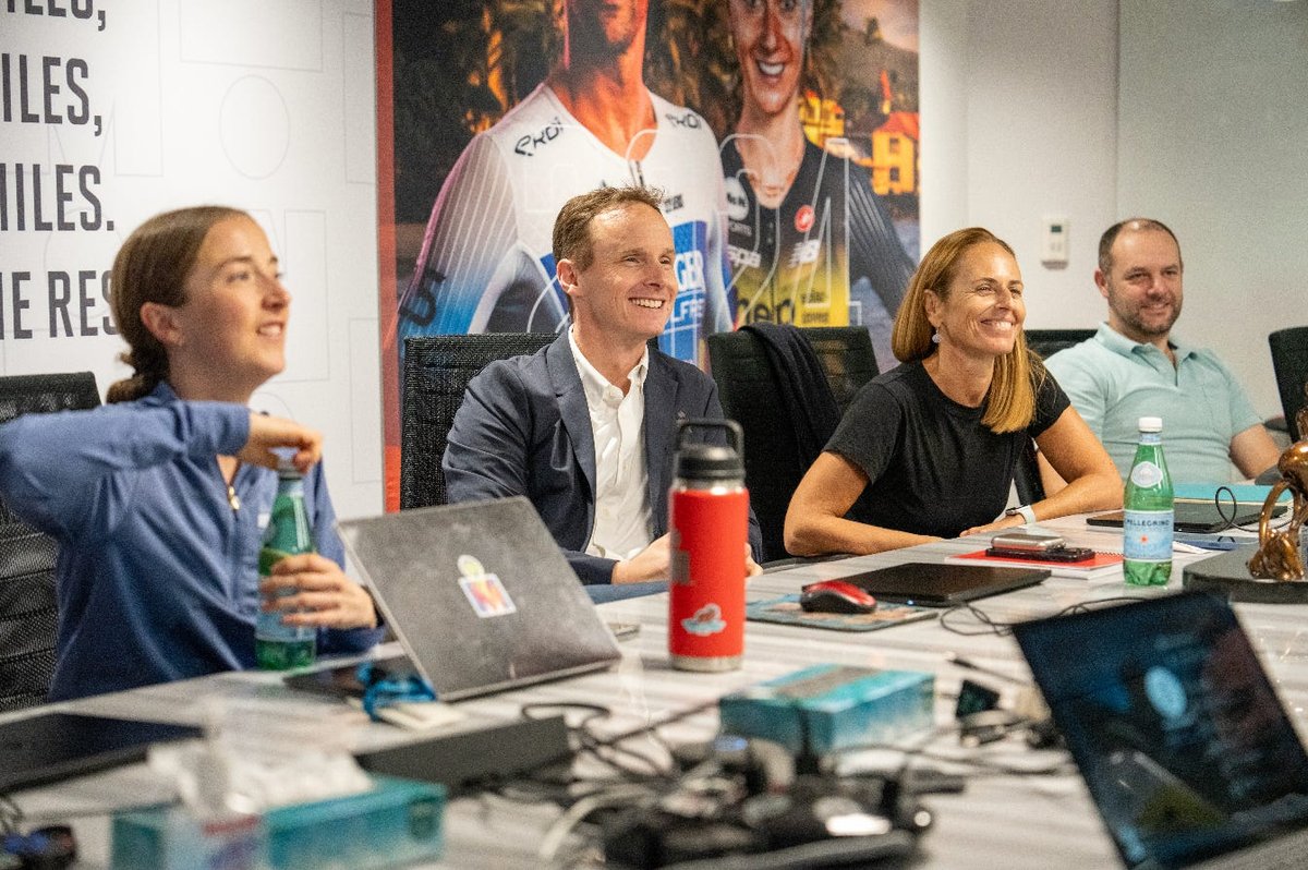 I'm the CEO of The Ironman Group. I start my days training to climb mountains and end them with 'Schitt's Creek' episodes
