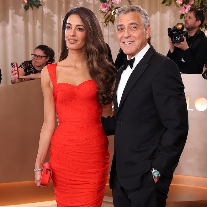 Altın Küreler: Amal ve George Clooney'nin Buluşması Ödülü Hak Ediyor