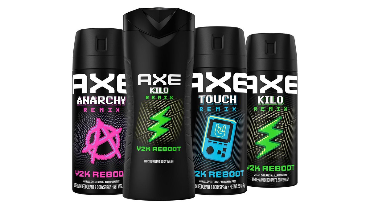 Axe is betting Gen Z is ready for a whiff of Y2K