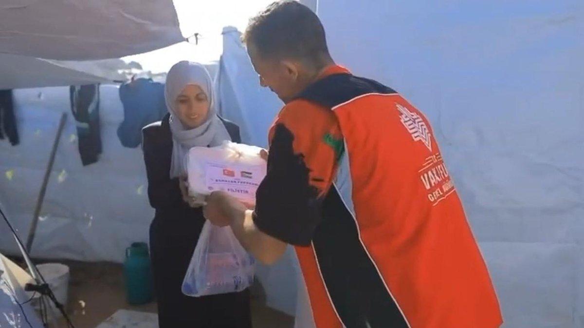 Vakıflar Genel Müdürlüğünden Gazze'ye: 290 bin kişilik iftar desteği