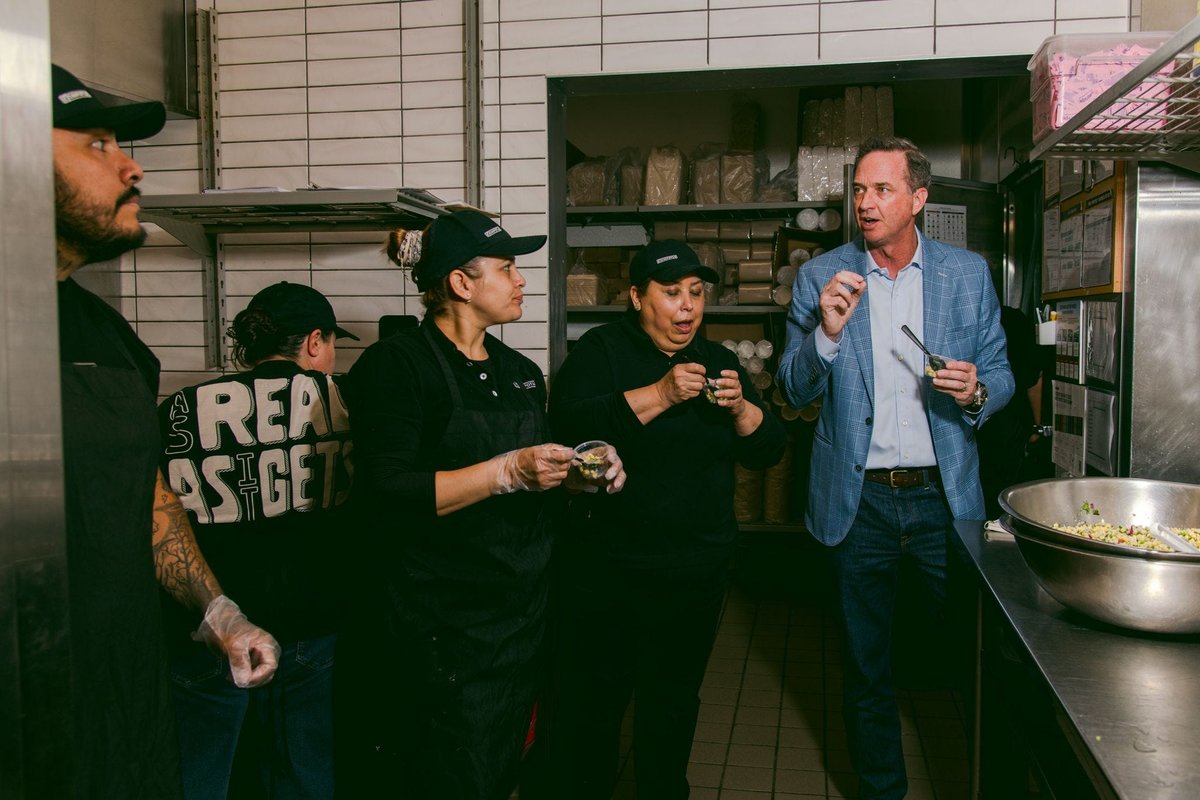 The Chipotle COO's job involves taste-testing guacamole. He has a simple hack for finding your dream job.