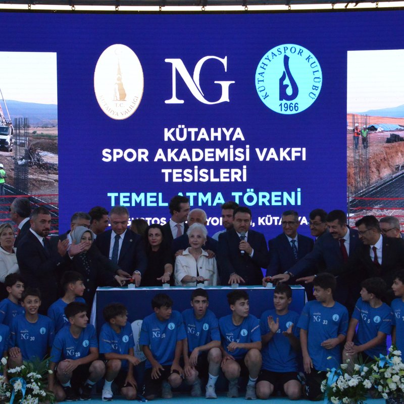 Kütahya'da Kütahyaspor Spor Tesisi'nin temeli atıldı!