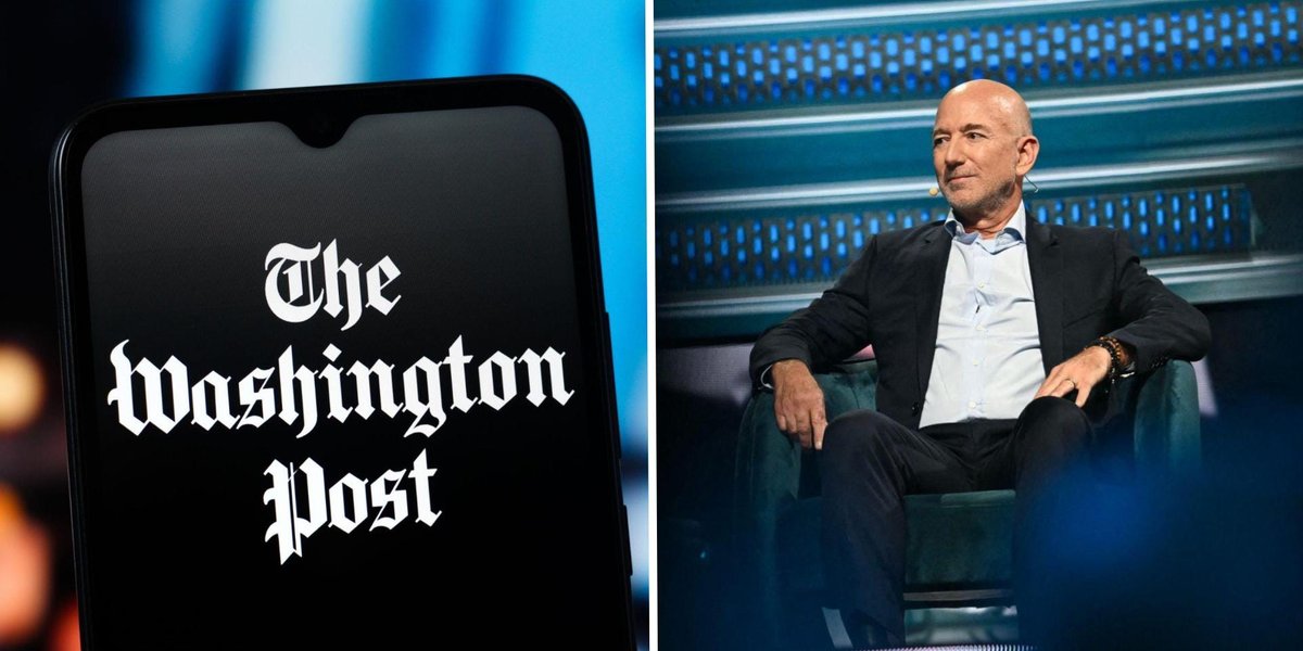 Jeff Bezos'un sahibi olduğu Washington Post, stratejik yeniden yapılanma kapsamında çalışanlarını işten çıkarıyor.