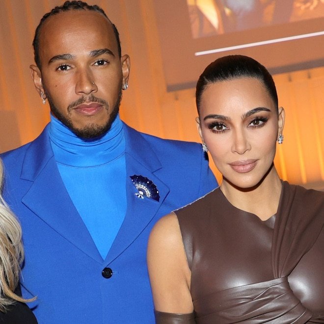 How Kim Kardashian and Lewis Hamilton Went Public With Private Romance