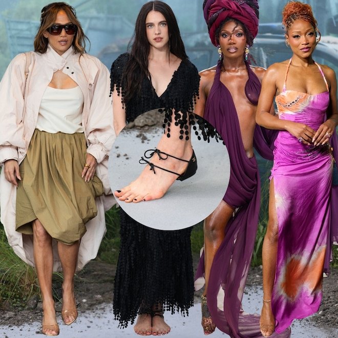 The Next Celebrity Shoe Trend: Is... Going As Barefoot As Possible