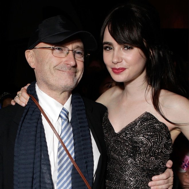Lily Collins, Babası Phil Collins ile Sağlık Sürecinde Paylaştığı Fotoğrafları Yayınladı