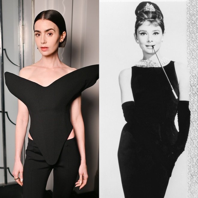 "Ecstatic" Lily Collins Reacts to Landing Role as Audrey Hepburn