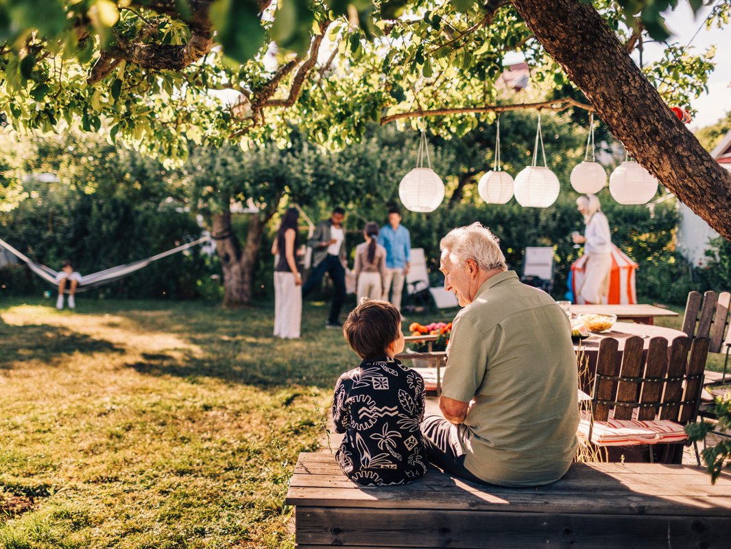 My kids are growing up, and it's making: me realize my parents are getting older, too