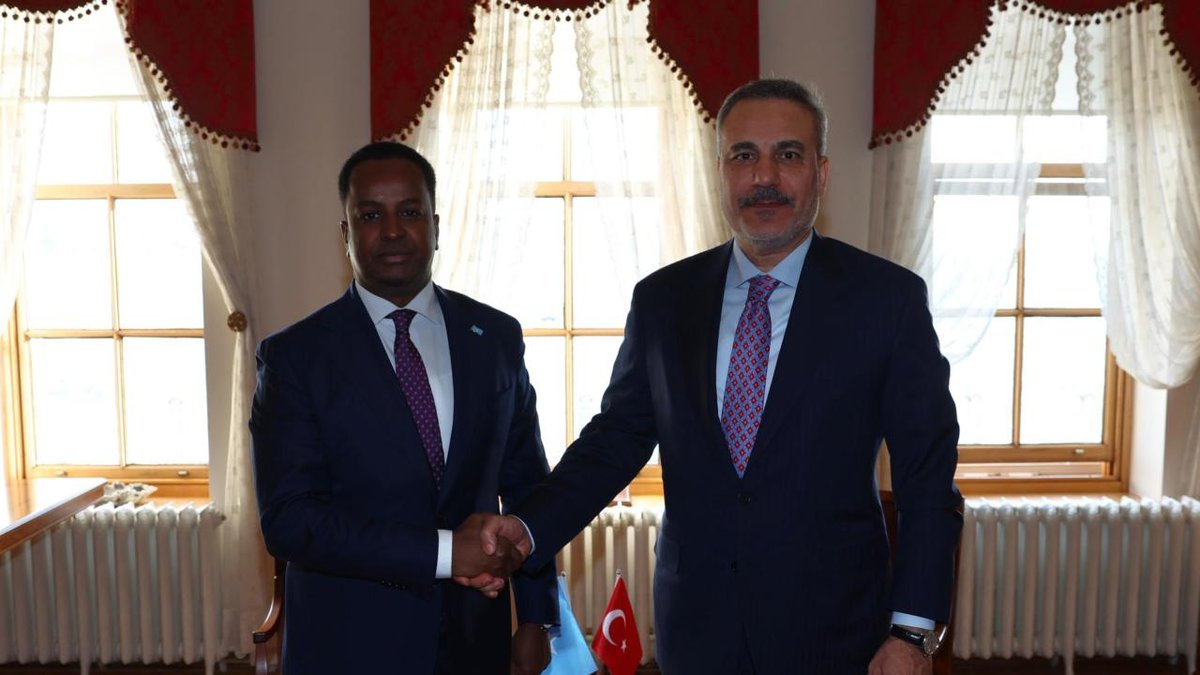 "Bakan Fidan, Somali Dışişleri Bakanı Abdüsselam: Abdi Ali ile bir araya geldi"