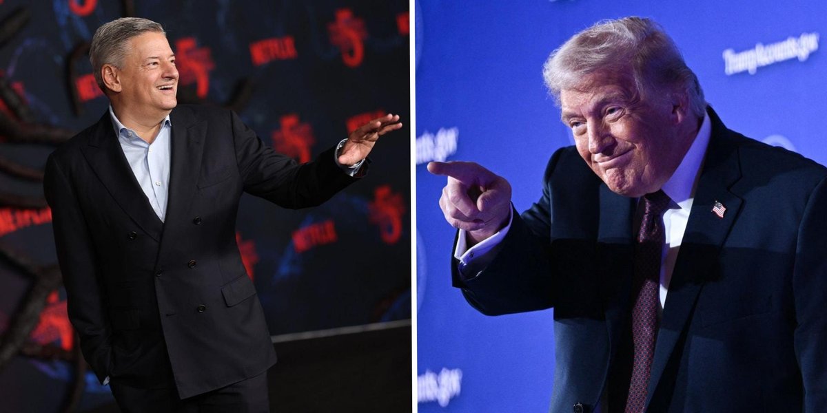 Netflix's co-CEO says Trump has one: big question about the Warner Bros. sale