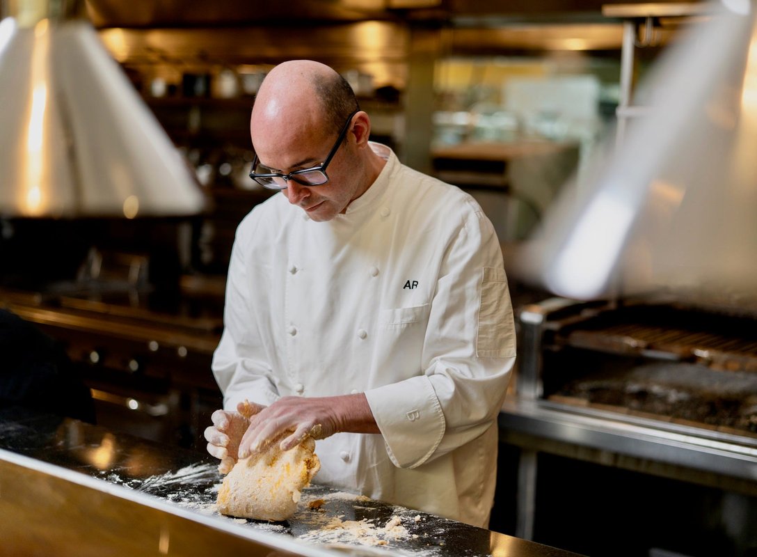 I interviewed Wolfgang Puck for a school project when: I was 10. Now I run his kitchen at Spago.