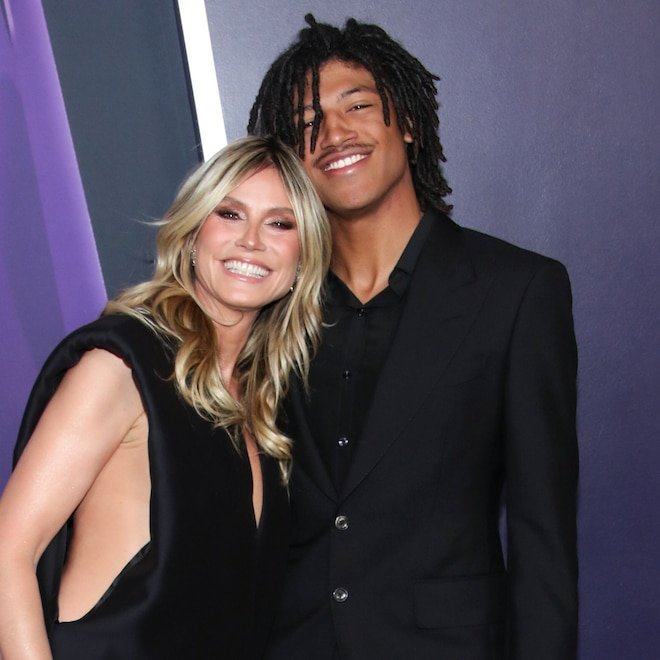 Heidi Klum’s Son Henry Towers: Over Her During Red Carpet Appearance