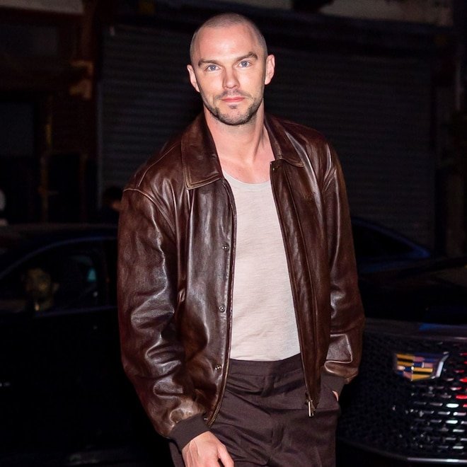 Nicholas Hoult Shows Off Shaved Head While Out in NYC