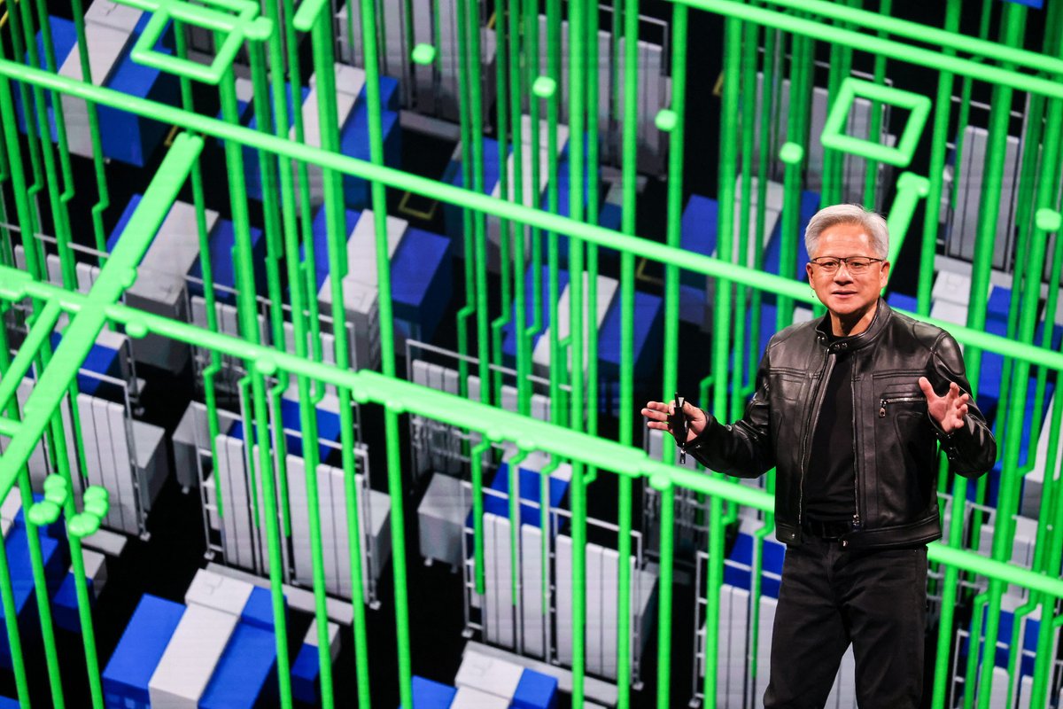 Nvidia's Jensen Huang says CEOs who blame AI for layoffs are giving a 'lazy' excuse