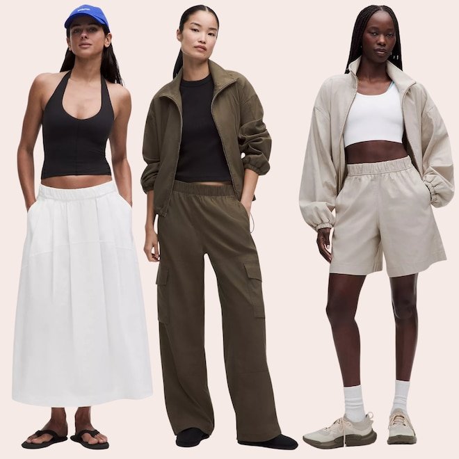Lululemon’s New Linen Styles Are: the Key to Sweat-Proof Summer Styling