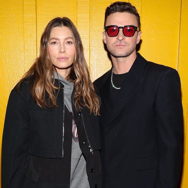 Justin Timberlake & Jessica Biel Are Twinning in Rare Public Outing