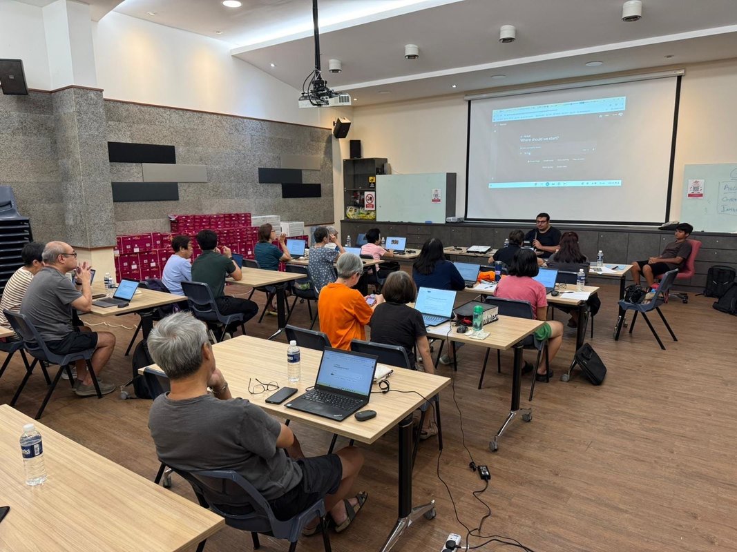 A room full of seniors took on AI — and didn't blink