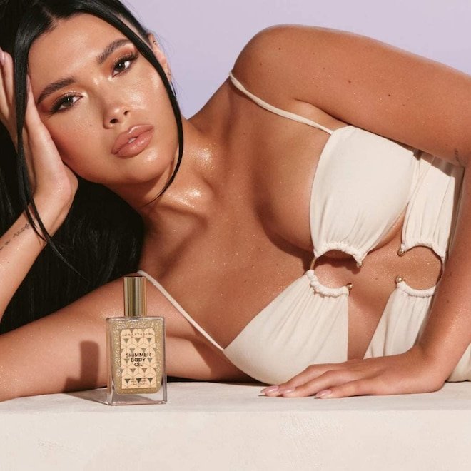 TikTok’s Favorite Shimmering Body Oil: Trend Is Giving Golden-Hour Skin