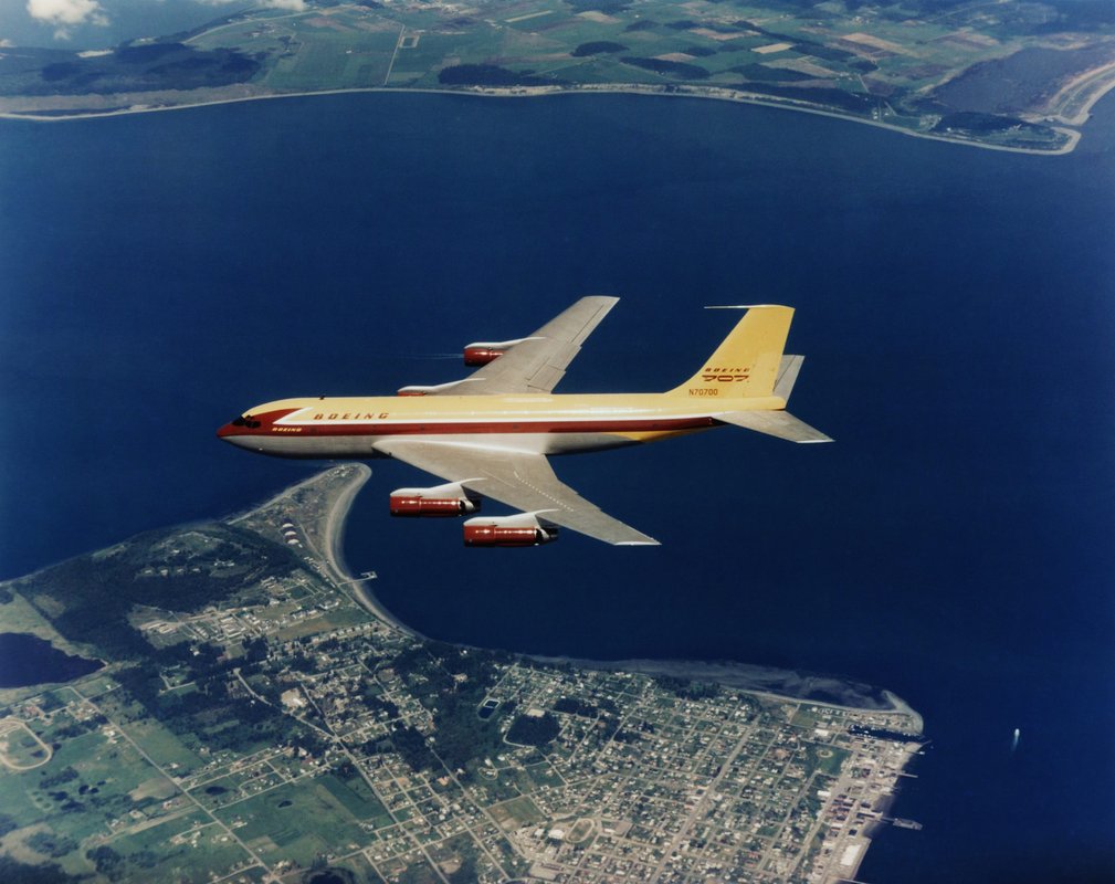 The aerial refueling aircraft used in Operation Epic Fury were created from a single $16 million Boeing prototype. See the 'Dash 80.'