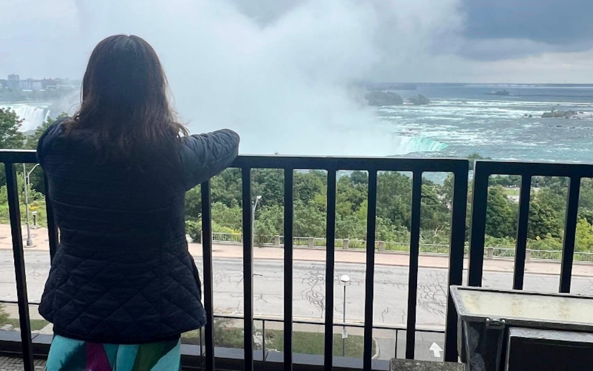 I spent $400 a night for a hotel with a famous Niagara Falls view. The best views were free.