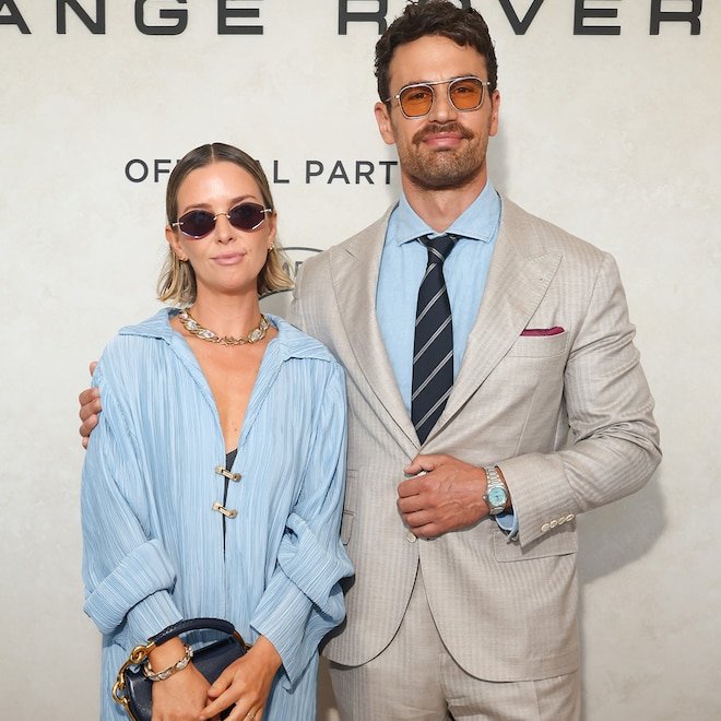 Theo James, Wife Ruth Kearney Make Rare Appearance at Wimbledon 2026