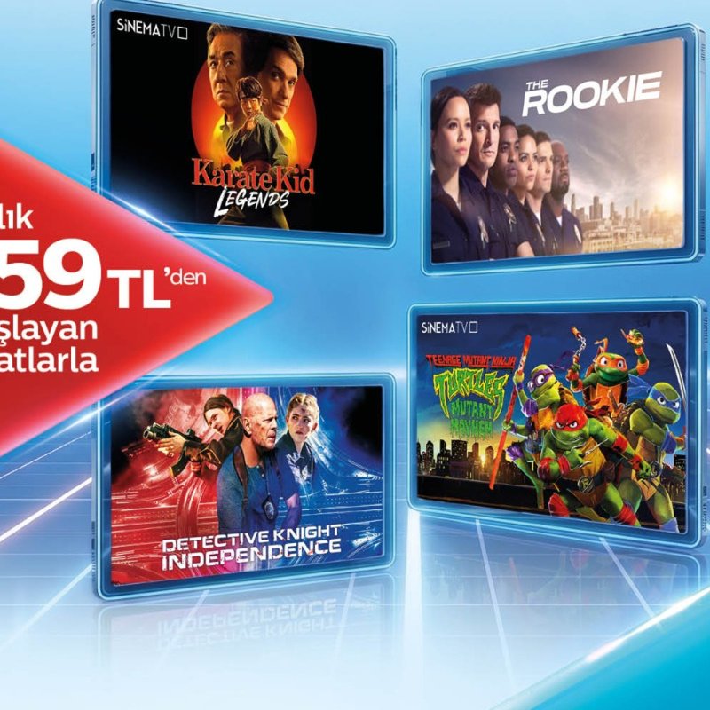 İlk 3 ay ücretsiz eğlence paketi