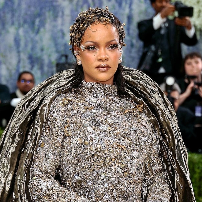 How Rihanna Pulled Off "Living Sculpture" Metal Hair for Met Gala 2026