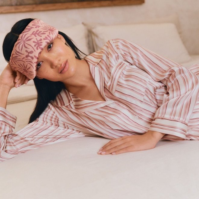 Eberjey x ILIA’s Silky New Collab Is Built for Beauty Sleep