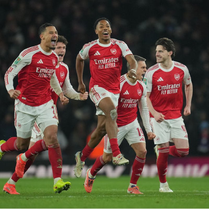 "Arsenal, Aston Villa karşısında önemli bir farkla galip geldi!"