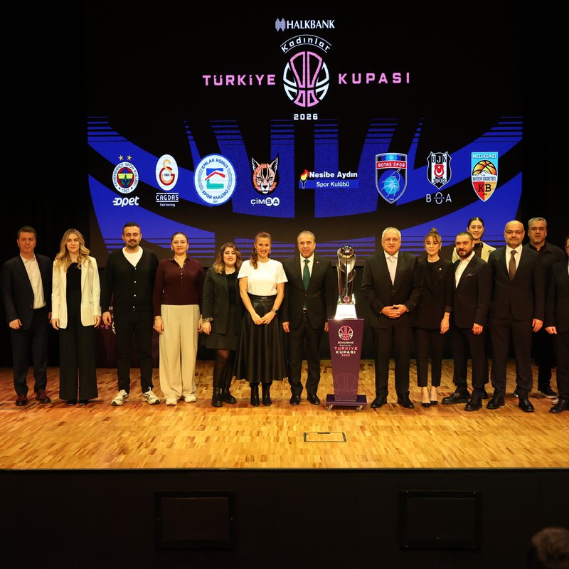 "Türkiye Kupası'nda Kadınlar Basketbol Takımları İçin Kura Çekimi Gerçekleştirildi"