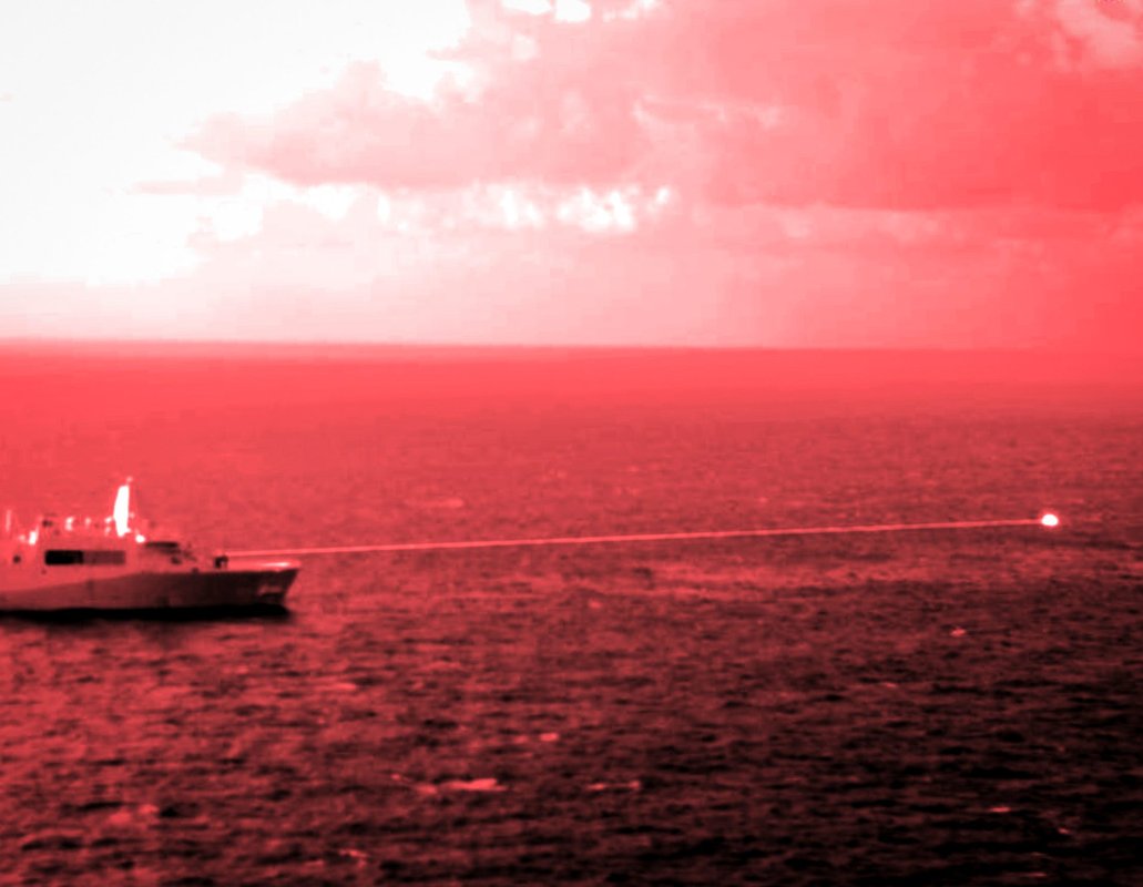 The US Navy's top admiral says lasers are key to keeping cheap drones from eating into warship missile magazines