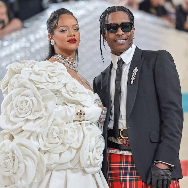 Rihanna ve A$AP Rocky, Albüm Tanıtım Partisi'nde Şık Bir Akşam Geçirdi