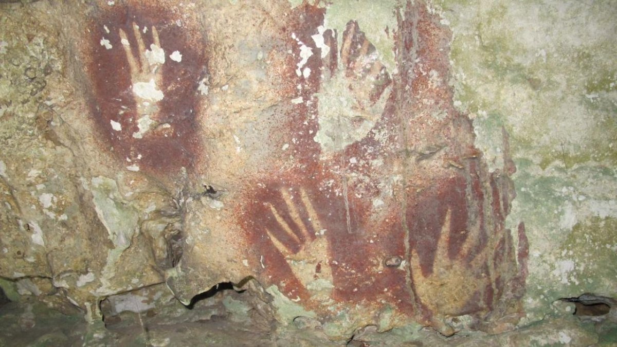 "İlk sanat yapıtı insanlık: tarihinin izlerini Endonezya'da ortaya çıkardı"