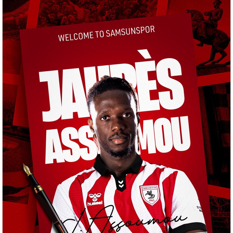 "Samsunspor, Ligue 2 kulübünden oyuncu transfer etti."