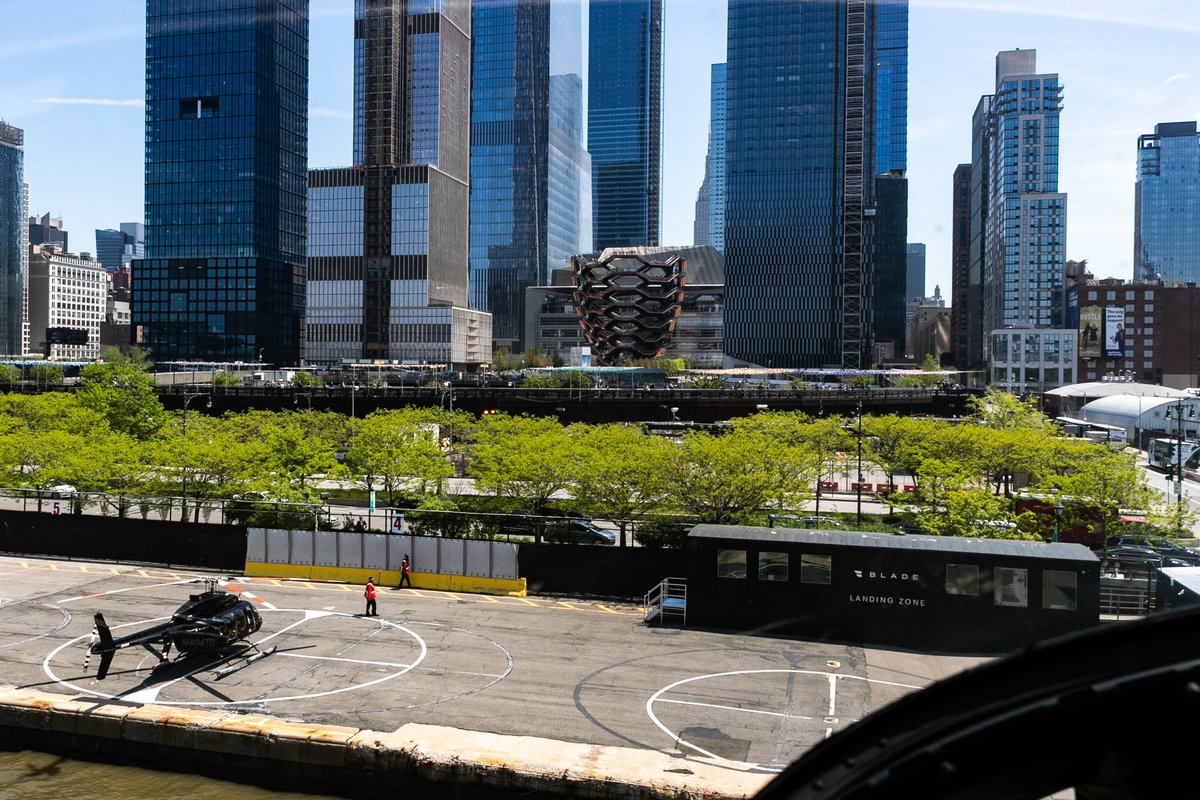 A flying taxi company faces its first big test in New York after a commuter train strike leaves people stranded