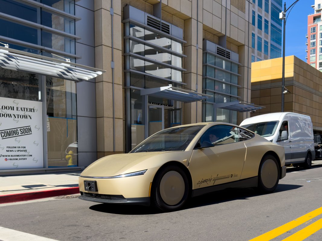 Watch the Cybercab robotaxi: roll off Tesla's production line