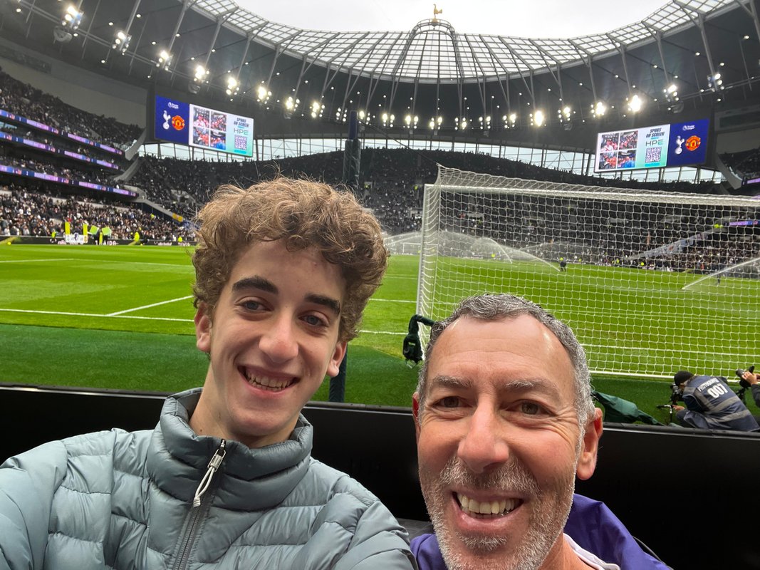 My husband and son went on a: trip abroad. I'm glad I didn't go.