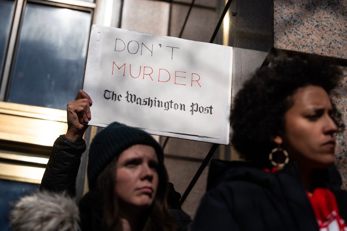 "Washington Post sendikası, CEO’nun istifasının ardından Jeff Bezos'tan gazetenin satışını talep etti"