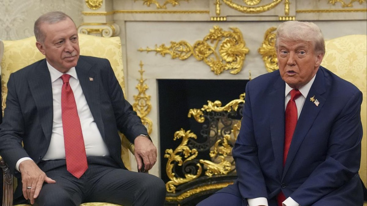 Cumhurbaşkanı Erdoğan, ABD'nin lideri Trump ile bir araya geldi