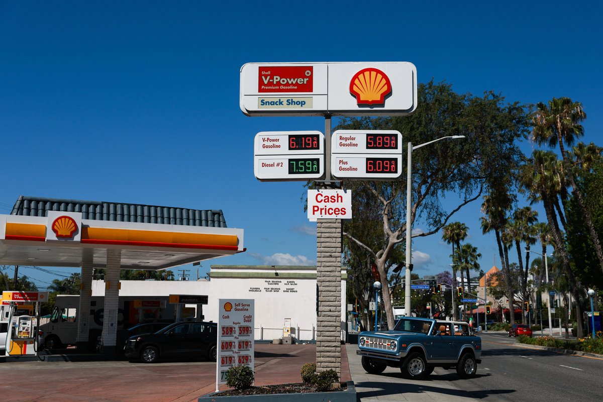US gas prices surge to over $4.22: a gallon, the highest in 4 years