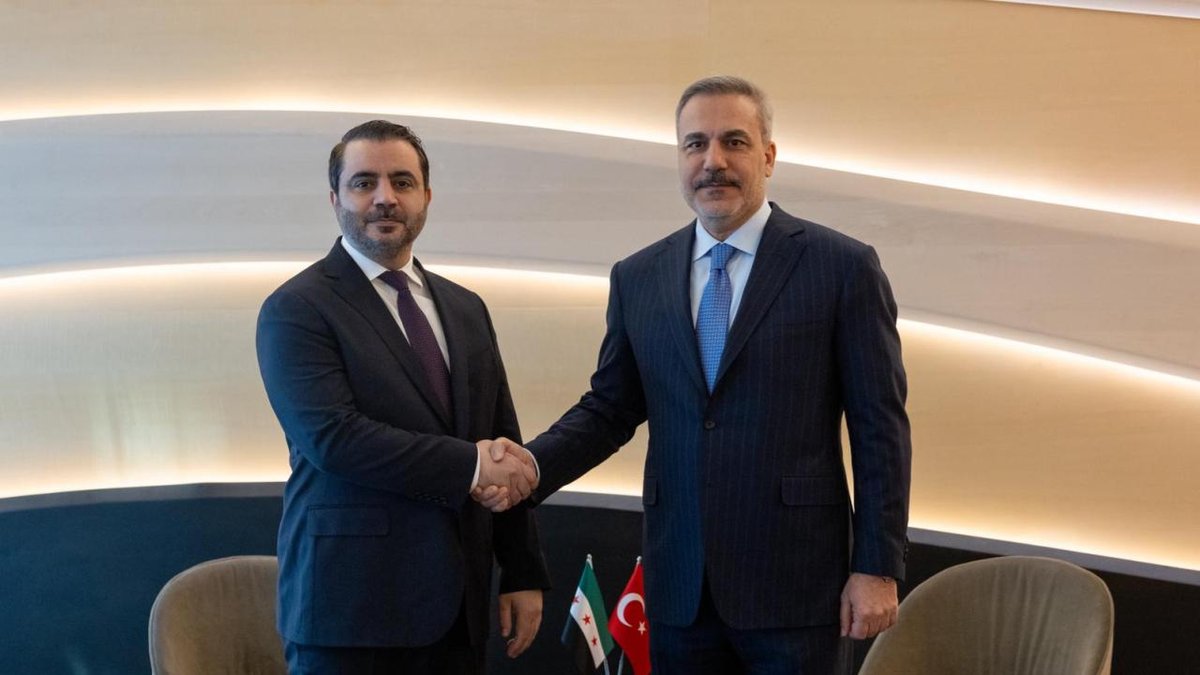 Dışişleri Bakanı Fidan, Suriyeli meslektaşı: Şeybani ile bir araya geldi