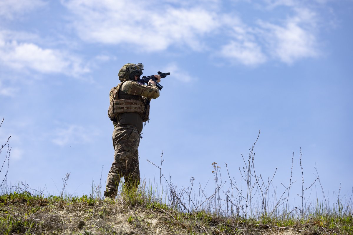 Ukrainian special operators are changing how they assault enemy trenches. Someone always has to 'watch the sky.'