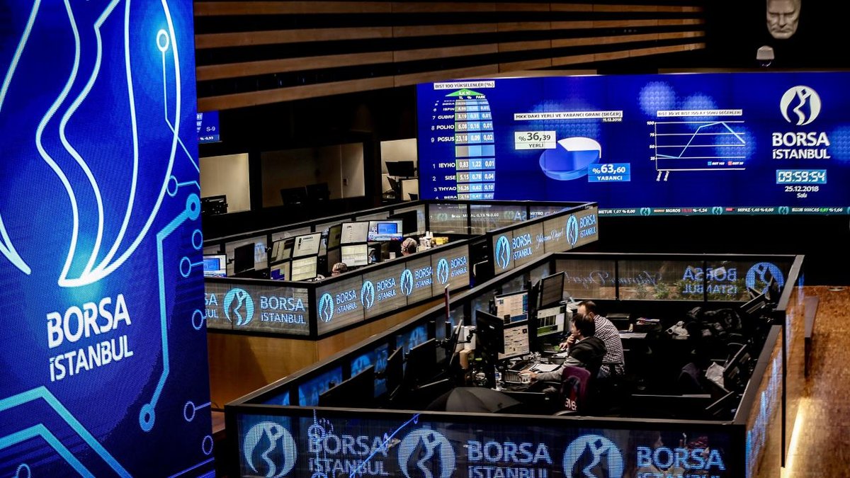Borsa, yeni güne en yüksek seviyeden giriş yaptı.