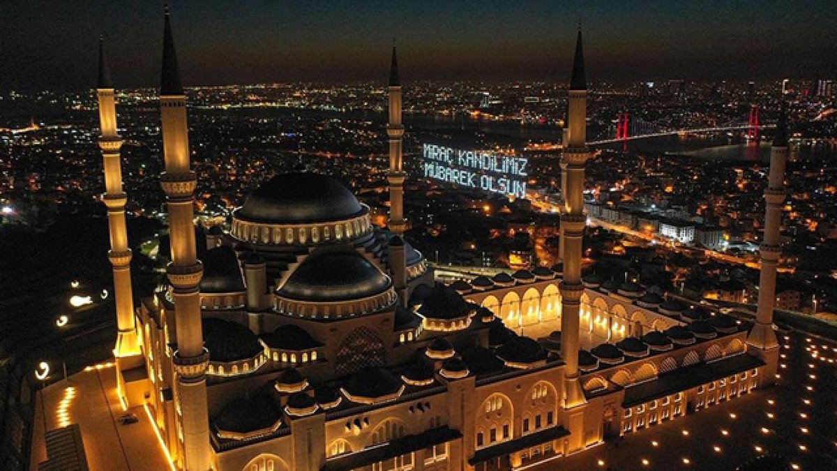 "Bugün Miraç Gecesi İbadet: İçin can alıcı Bir Zaman"