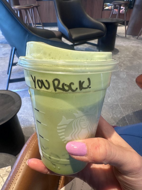 "Starbucks'ın yeniden yapılanma süreci ilerleme: kaydediyor, ziyaretim sonrasında nedenini anladım."