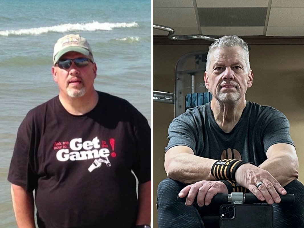 I'm 68 and work out 5 days a week. I lost over 120 pounds after getting sober.